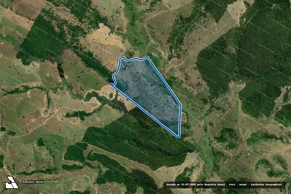 Imagem de satélite de FAZENDA SANTA TEREZA - Gleba 02 em Guaratinga - BA