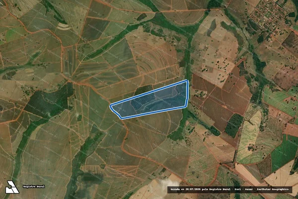 Imagem de satélite de ESTANCIA 3-S - Parte 1 em Palestina - SP