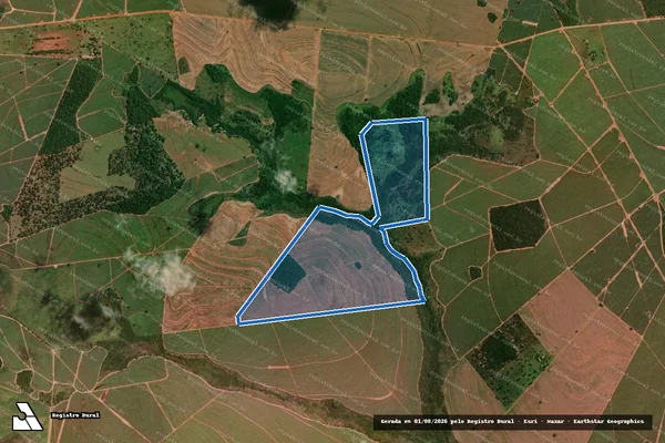Imagem de satélite de Estancia Serena - Parte 1 em Juti - MS