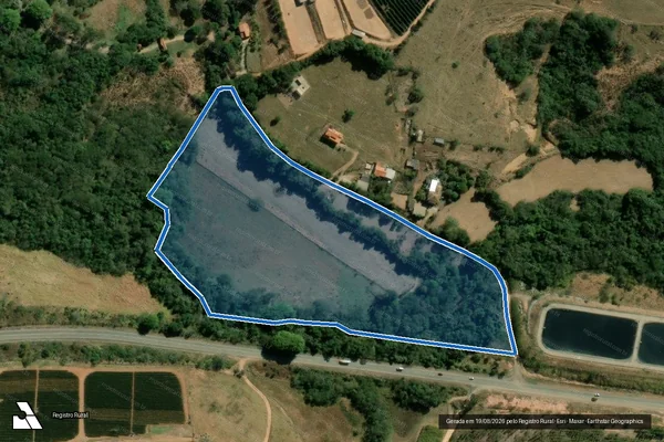 Imagem de satélite de SÍTIO DOS MARTINS - Parcela 1 em Oliveira - MG