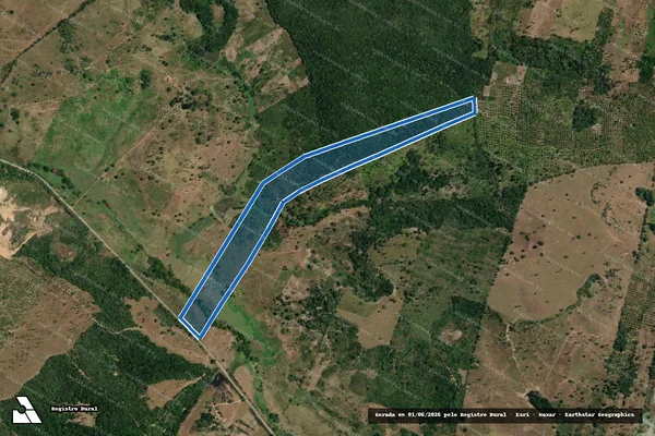 Imagem de satélite de FAZENDA CAPIVARA E BAIXA GRANDE - LOTE 05 em Pacatuba - SE