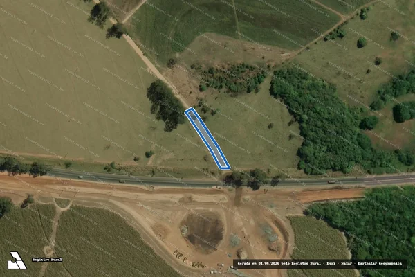 Imagem de satélite de Estrada Municipal SMA-118 - Estrada Municipal SMA-316 em Santa Maria da Serra - SP