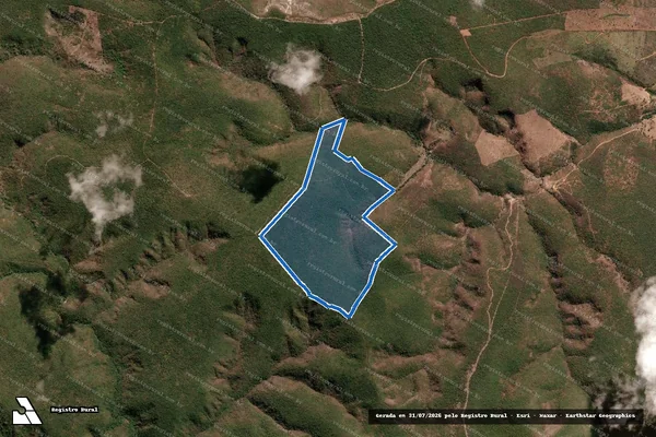 Imagem de satélite de FAZENDA MUQUEM - Parte 1 em Itinga - MG