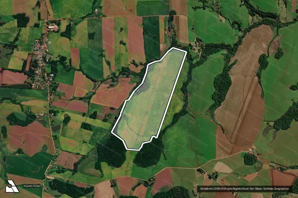 Imagem de satélite de GRANJA CASCATA - Parte 2 em Jóia - RS