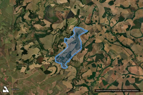 Imagem de satélite de Fazenda Paraíso e Cachoeirinha - 1 em Jataí - GO