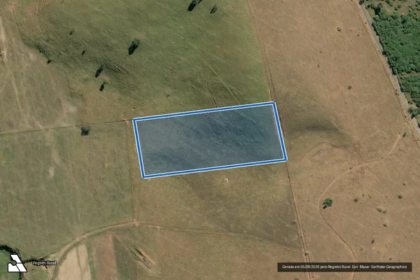 Imagem de satélite de Fazenda São Thomaz - Gleba 8 em Lorena - SP