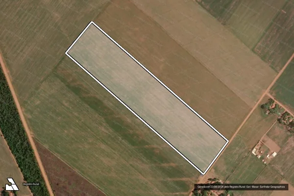 Imagem de satélite de LOTE 17 GLEBA B - PROJETO DE ASSENTAMENTO RIO VERDINHO - LOTE 17 GLEBA B - P.A. RIO VERDINHO em Rio Verde - GO