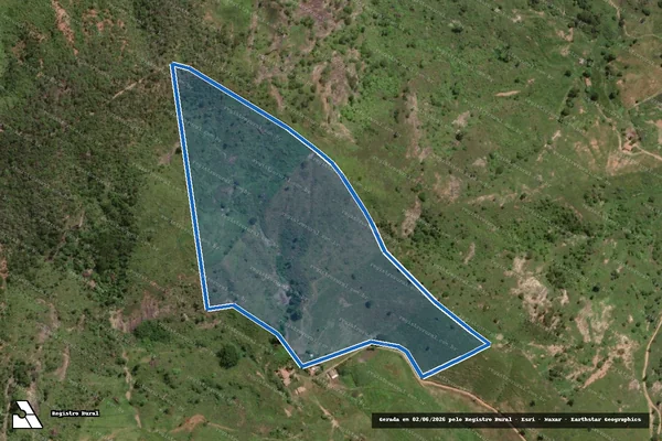 Imagem de satélite de FAZENDA ALVORADA - Parte 1 em Galiléia - MG