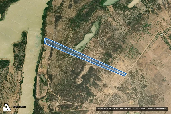 Imagem de satélite de Fazenda Suacica - Parte 14 em Xique-Xique - BA