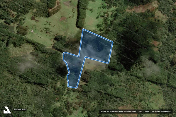 Imagem de satélite de FAZENDA SANTO ANTONIO - FAZENDA SANTO ANTONIO em Bocaina do Sul - SC