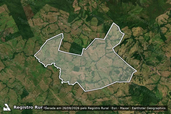 Imagem de satélite de FAZENDA VALE DO SONHO em Xambioá - TO