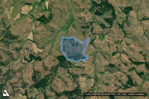 Imagem de satélite de Sítio Santo Antonio - Parte 1 em Areias - SP