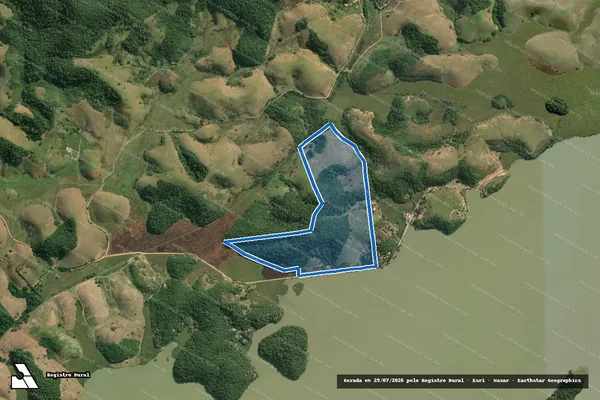Imagem de satélite de Fazenda dos Cristais - Fazenda dos Cristais em Silva Jardim - RJ