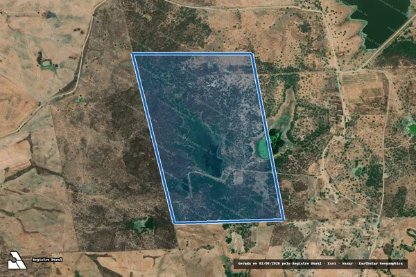 Imagem de satélite de FAZENDA VÁRZEA DA RUSSA - Parte 1 em Quixeramobim - CE