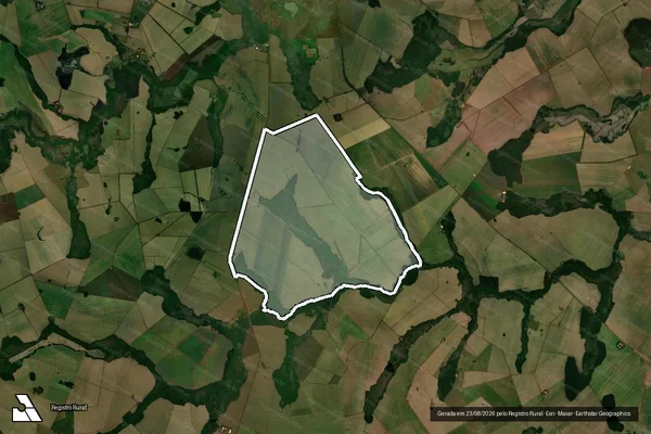 Imagem de satélite de Fazenda Estiva - Parte 1 em Maracaju - MS