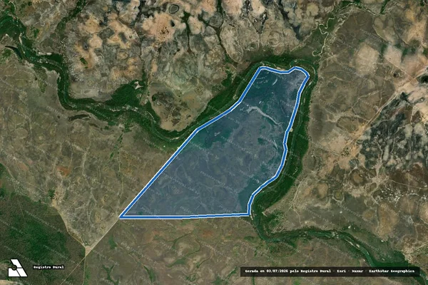 Imagem de satélite de Fazenda Monte Verde I - Fazenda Monte Verde I (Remanescente) em Amajari - RR