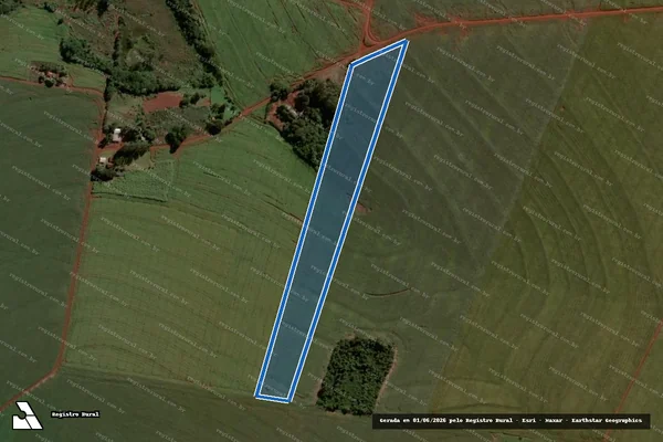 Imagem de satélite de Lote n°06 - Parte B em Goioerê - PR