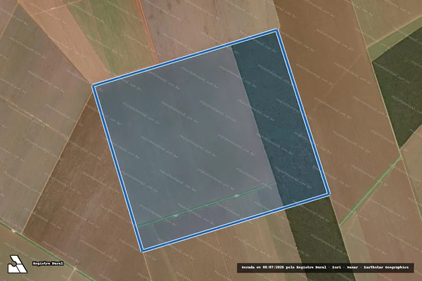Imagem de satélite de Fazenda Estrondo  Lote 08-A/9 - Gleba 01 - Fazenda estrondo - Lote 08-A/9 - Gleba 01 em Formosa do Rio Preto - BA