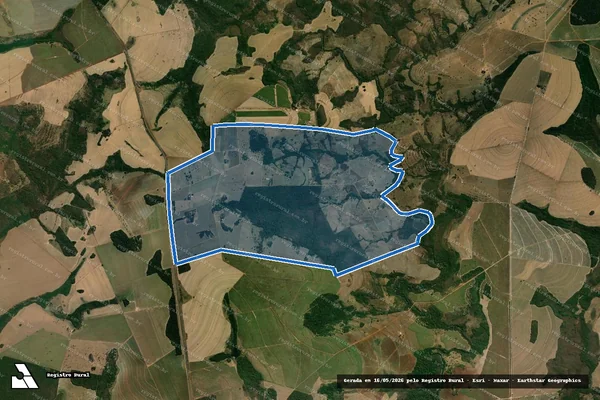 Imagem de satélite de ASSENTAMENTO SANTA RITA em Jataí - GO