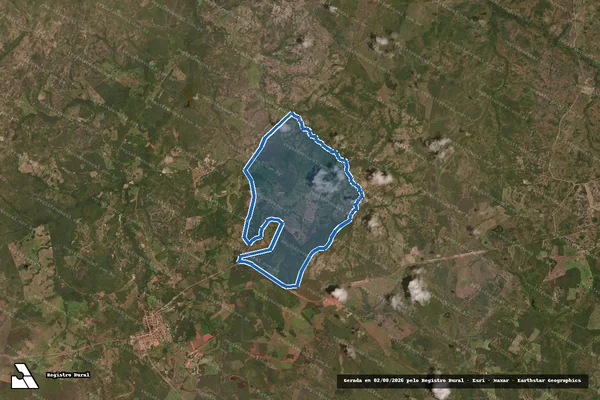 Imagem de satélite de Fazenda Sapateiro - Faz Sapateiro em Conceição do Tocantins - TO