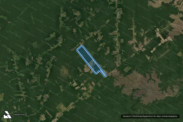 Imagem de satélite de Fazenda Estância Paredão