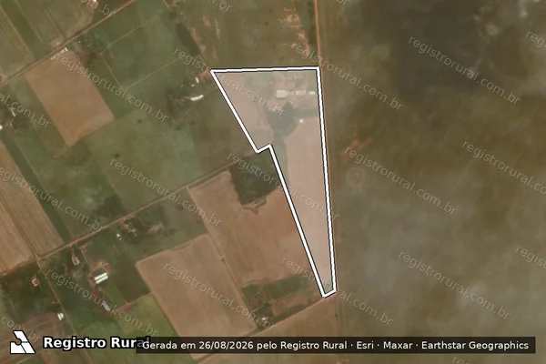 Imagem de satélite de LOTE 31 DO PROJETO DE ASSENTAMENTO LÍDER - LOTE 31 DO PA LÍDER em Luziânia - GO