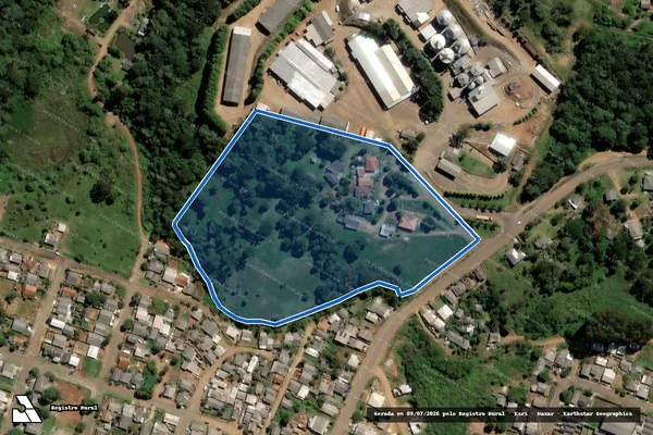 Imagem de satélite de FAXINAL DOS CARVALHOS - FAXINAL DOS SILVERIOS em Pinhão - PR