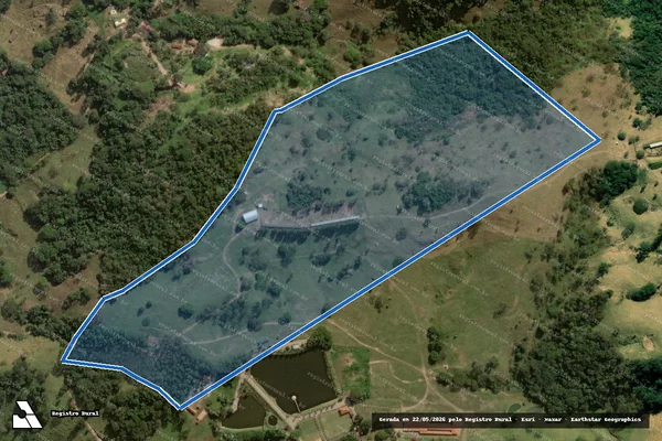 Imagem de satélite de Fazenda Serra Verde - 11.066 em São João da Boa Vista - SP