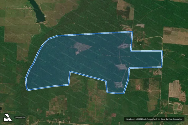 Imagem de satélite de Granja Castanhal - Área unificada: Parcela 1 - Parte 1 em Castanhal - PA
