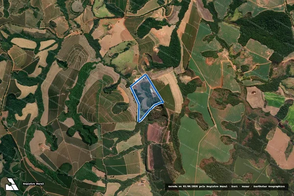 Imagem de satélite de FAZENDA CEDRO - FAZENDA CEDRO em Luminárias - MG