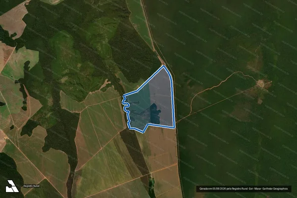 Imagem de satélite de Fazenda Querencia do Norte