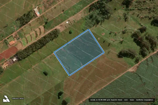 Imagem de satélite de Lote nº 3 - Lote n° 3/5 em Umuarama - PR