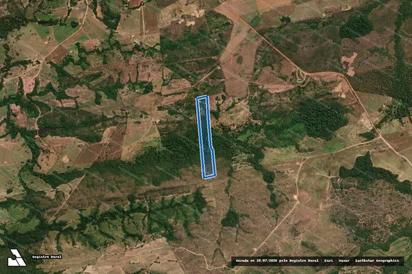 Imagem de satélite de Fazenda Vera ? Gleba E - Parte 2 em Planalto da Serra - MT