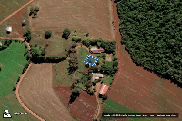 Imagem de satélite de PA CERES Lote 126-IGREJA / Lote 126-IGREJA em Augusto Pestana - RS