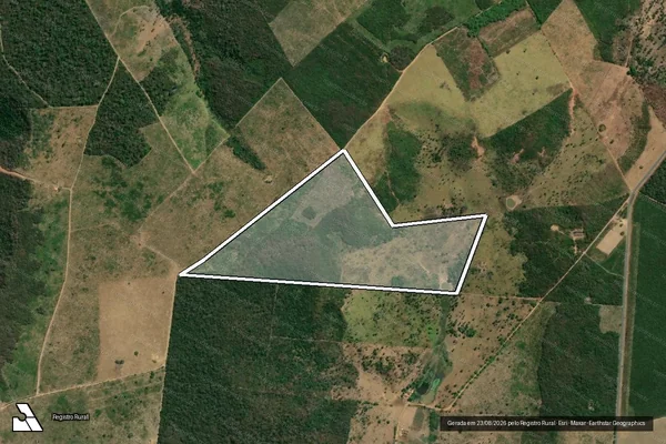 Imagem de satélite de FAZENDA SÃO JOSÉ - Parcela 1 em Grajaú - MA