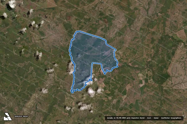 Imagem de satélite de FAZENDA MONARKA I - Fazenda Curral Queimado I em Conceição do Tocantins - TO