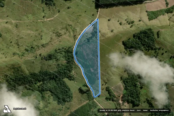 Imagem de satélite de Fazenda Arroio Novo - Parte2 em Reserva - PR