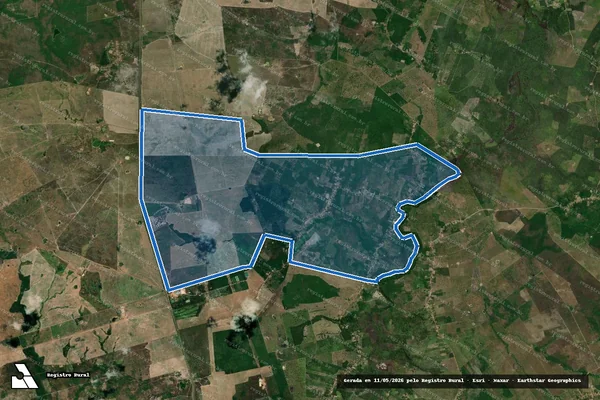 Imagem de satélite de FAZENDA PORENQUANTO em São Mateus do Maranhão - MA
