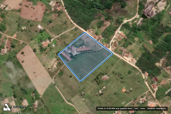 Imagem de satélite de SITIO MANGUAPE - Parte 1 em Lagoa Seca - PB