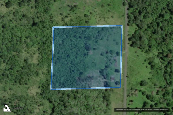 Imagem de satélite de FAZENDA RIO REAL - GLEBA 06 em Coaraci - BA