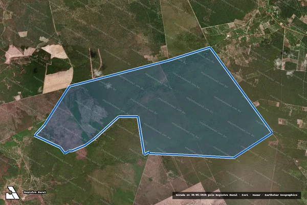 Imagem de satélite de BAIXÃO em Piracuruca - PI