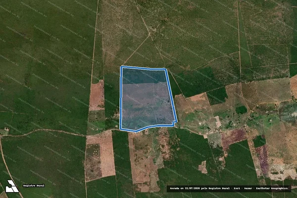 Imagem de satélite de FAZENDA MATA DO MEIO - FAZENDA MATA DO MEIO em Cristópolis - BA