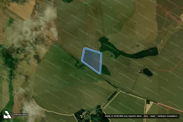 Imagem de satélite de FAZENDA CAPÃO BONITO - PARTE 01 em Ponta Porã - MS