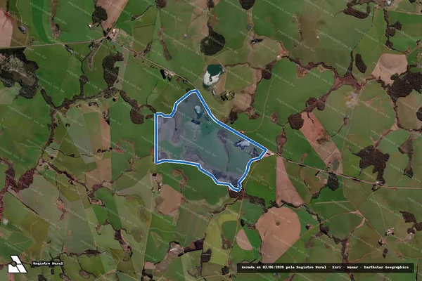 Imagem de satélite de Fazenda Rodeio Branco / Gleba 1 - Parte 1 em Ibirubá - RS