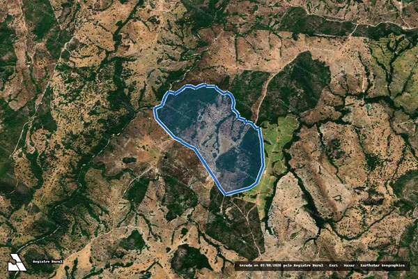 Imagem de satélite de FAZENDA BOA ESPERANÇA - ÁREA TOTAL em Faina - GO