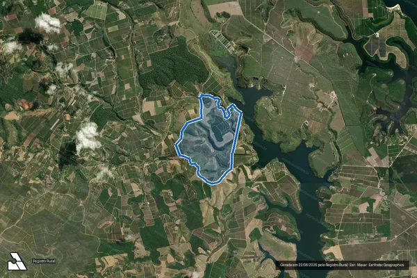 Imagem de satélite de Fazenda Santarem em Linhares - ES