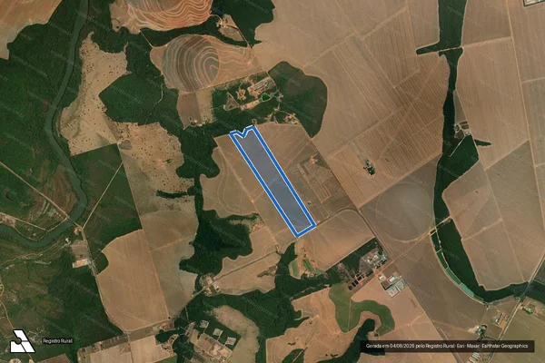 Imagem de satélite de FAZENDA SANTA TEREZINHA em Sorriso - MT
