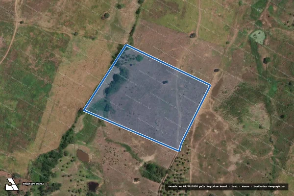 Imagem de satélite de FAZENDA CURRAIS ? PARTE 1 - Parte 1 em Japoatã - SE
