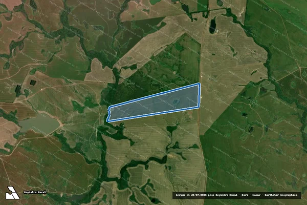 Imagem de satélite de Granja Santa Luzia I - Granja Santa Luzia I em Tupanciretã - RS