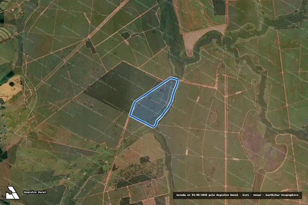 Imagem de satélite de SÍTIO SÃO JOSÉ - SÍTIO SÃO JOSÉ em Mesópolis - SP